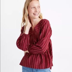 Madewell Swingy Peasant Top